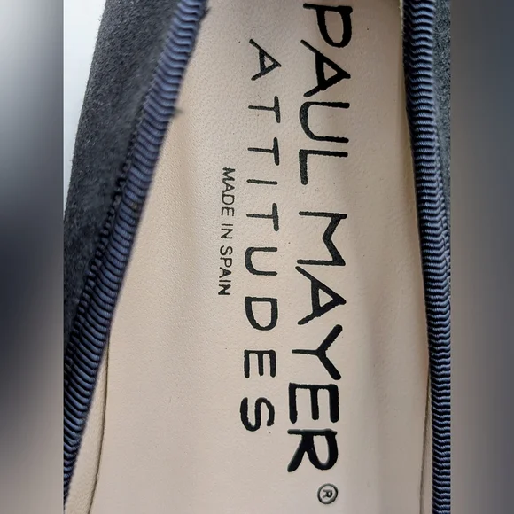 PAUL MAYER - BRAVO Black Ballet Flats_W Size 7 - Picture 9 of 13